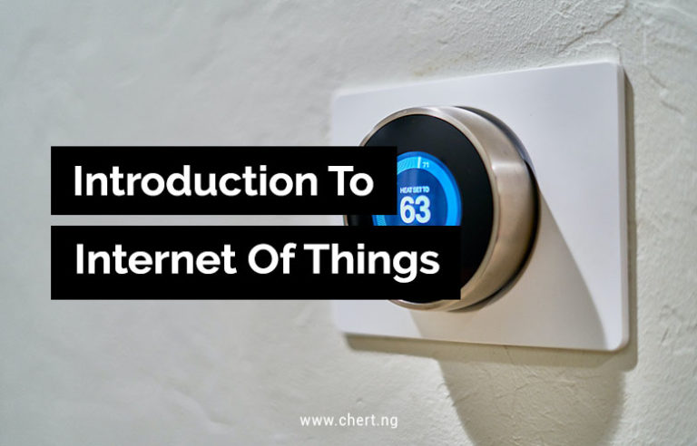 Introduction to Internet of Things